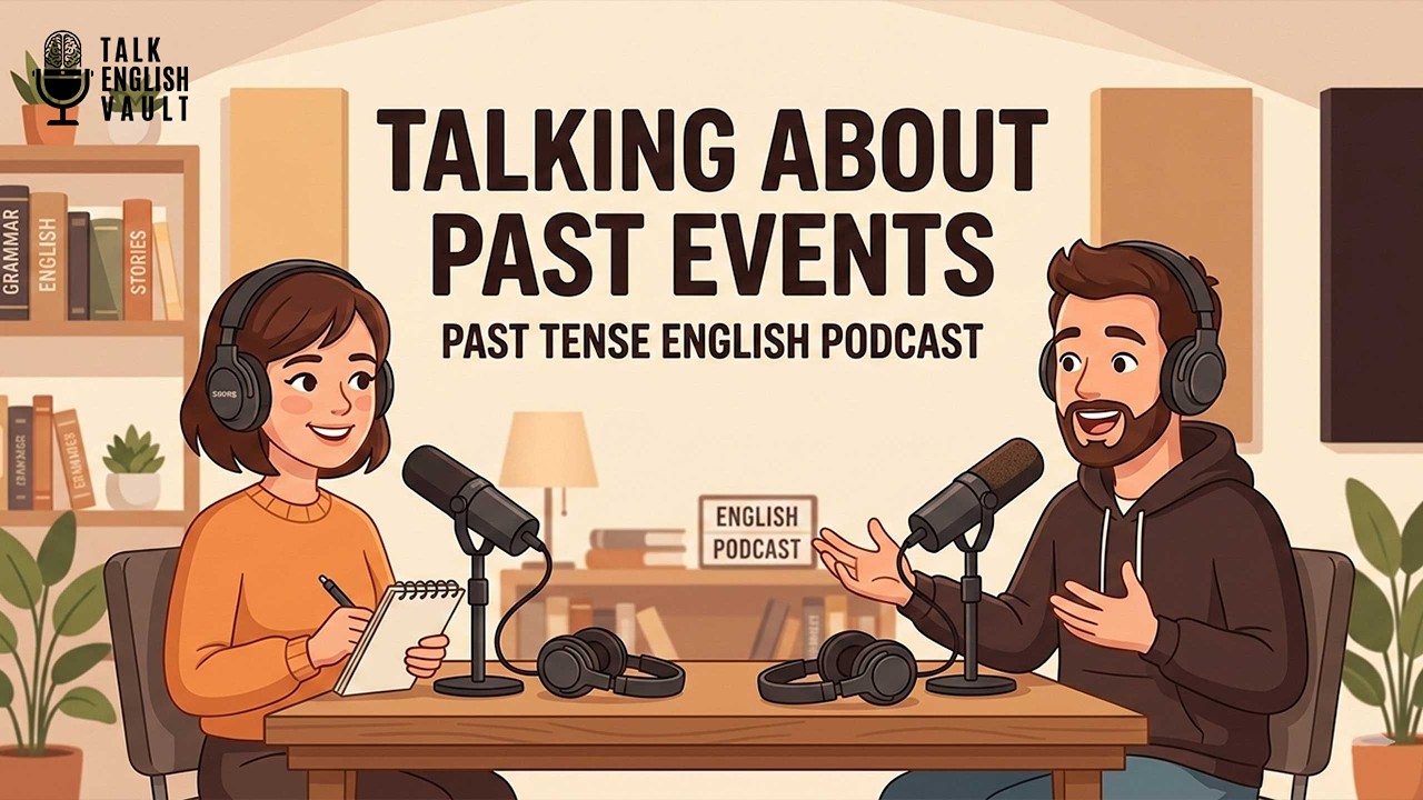 Learn to Talk About Past Events in English | Past Tense Conversation Practice | English Podcast