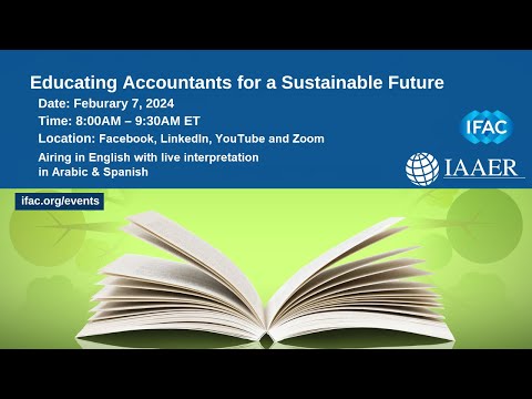 (Spanish) IFAC and IAAER Webinar: Educating Accountants for a Sustainable Future