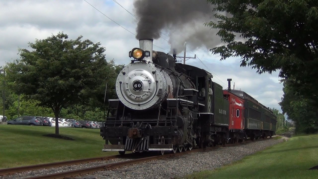 A Lovely Spring Day with Black River & Western 60