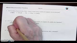 Mixed Stoichiometry Practice