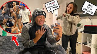 She Overheard Me Say "I Cheated With 10 Girls This Year"! PRANK Wealth