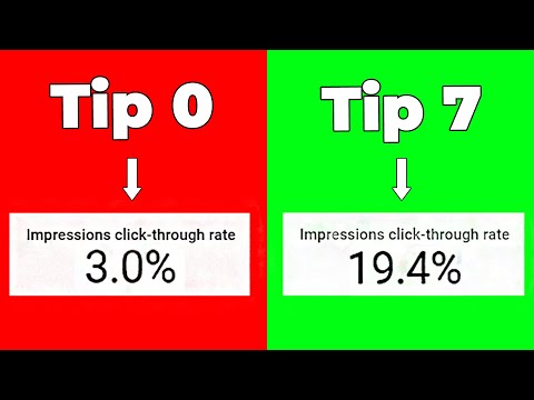 7 Tips to INCREASE CTR on Youtube Channel (GUARANTEED) - Improve Impressions Click Through Rate 2022