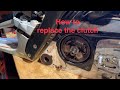 How to replace a clutch assembly on a stihl 261 chainsaw