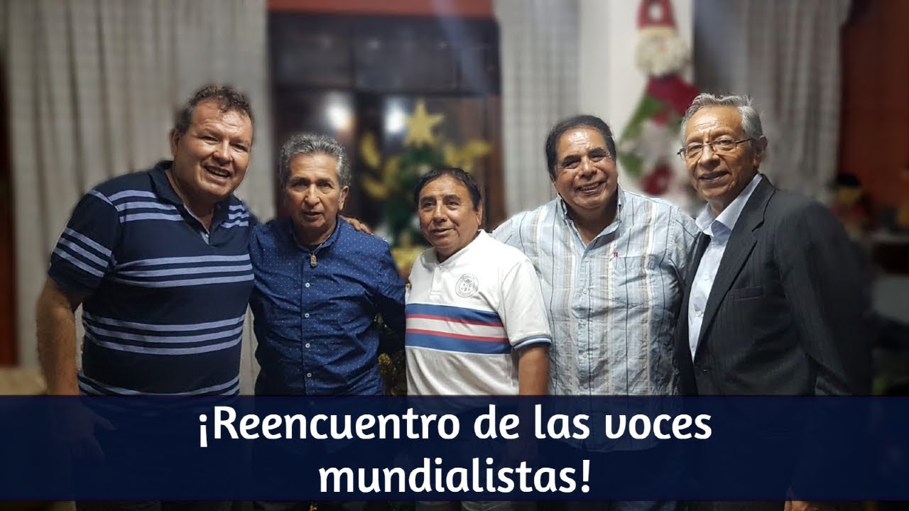 ¡REENCUENTRO INOLVIDABLE! RobertoZegarra-MartínFernandez-ItaloVillarreal-DanteMateo-EdmundoSamanez