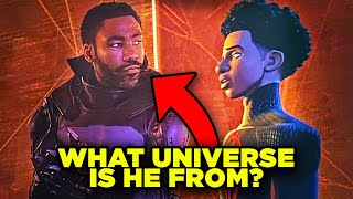 SPIDERMAN Across the Spiderverse Donald Glover Prowler: Which Universe Is He From?