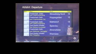 S-Bahn Ansagen Berlin Hbf