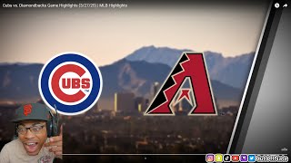 DIAMONDBACKS FAV OPP REACTS TO Cubs vs. Diamondbacks Game Highlights (3/27/25) | MLB Highlights