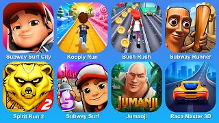 Subway Surf City,Kooply Run,Bus Rush,Subway Runner,Spirit Run 2,Subway Surf,Jumanji,Race Master screenshot 5