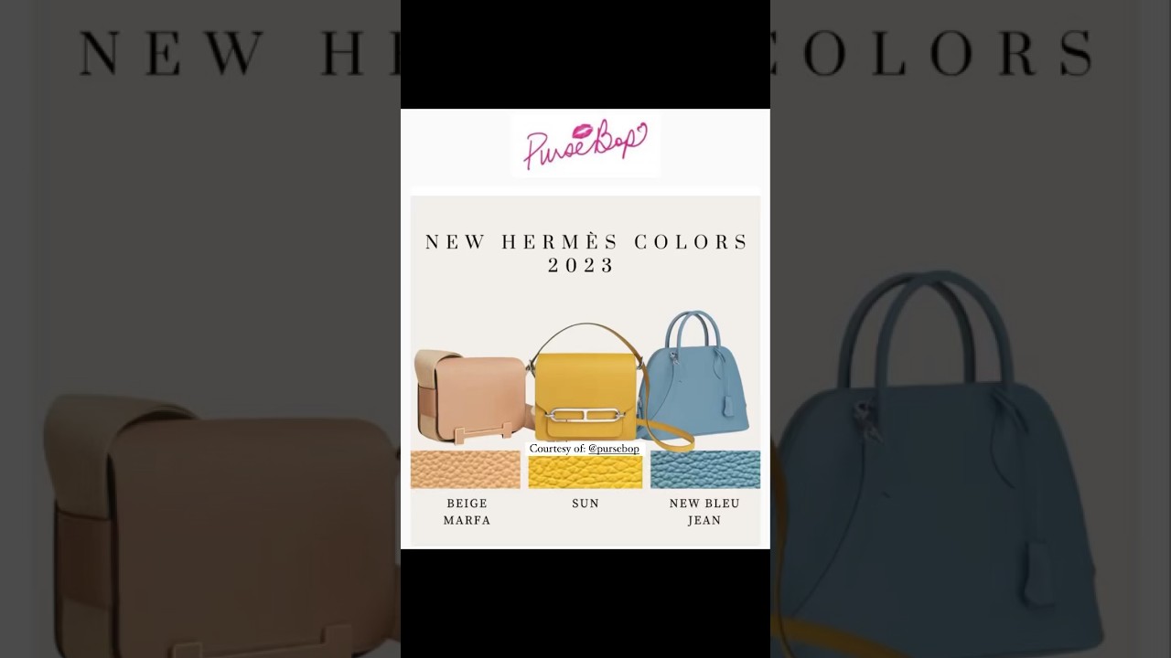 hermes colors 2023