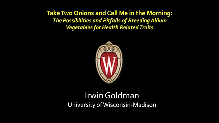 Texas A&M Plant Breeding Symposium 2016: Dr. Irwin...