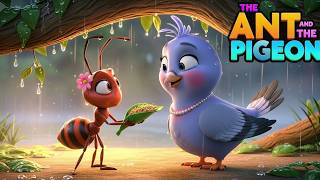 The Ant and the Pigeon 🐜🕊️ | English Moral Stories | Bedtime Stories
