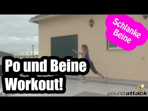 Schlanke Beine Knackiger Po Kombi Ubung Schlanke Beine Bekommen