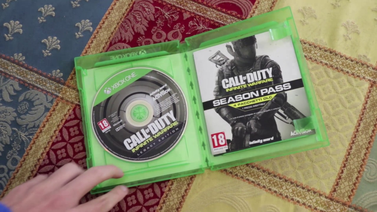 Unboxing Call Of Duty Infinite Warfare Legacy Edition Xbox One E
