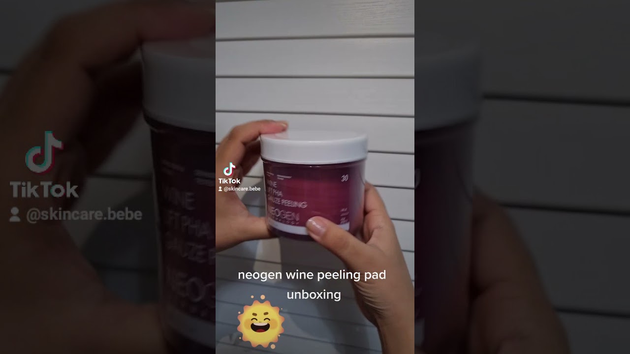 Neogen-Unboxing Bio-Peel Wine lift PHA Gauze peeling pads