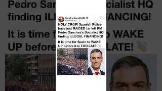 Spain Political Raid Sparks Massive Online Reactions 🚨