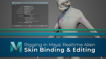 #RiggingInMaya | Part 05 | Skin Binding & Editing