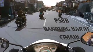 PSBB Bandung Cimahi | Riding | Motovlog | Yamaha mio 150cc PSBB Bandung Cimahi | Riding | Motovlog | Yamaha mio 150cc