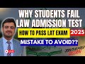 Why Students Fail LAT Test 2025 | How to Pass | HEC Law Admission Test 2nd Nov 2025 Preparation