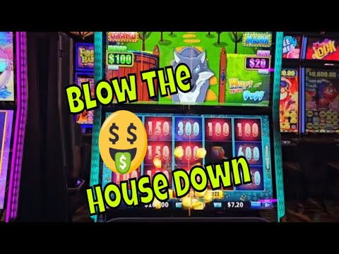 Huff Puff And More Puff! Blowing Down the House