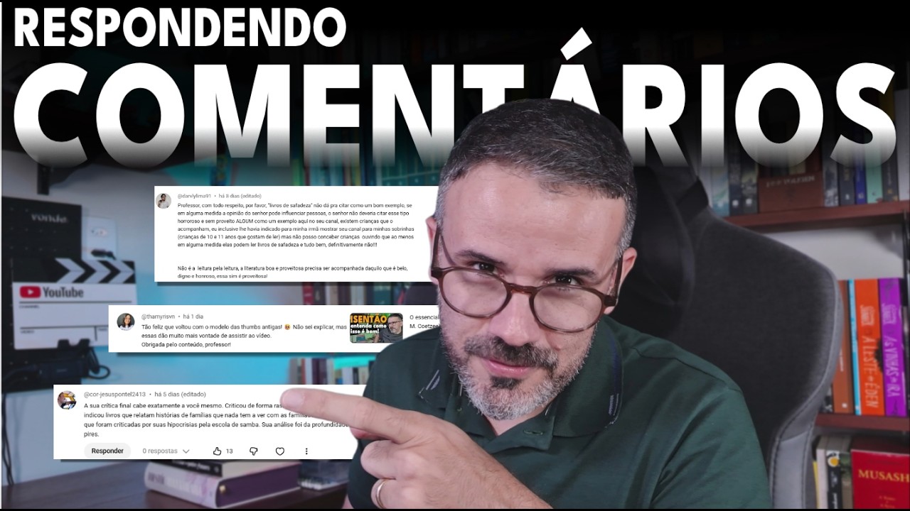 Não estou aqui pra agradar! (Respondendo Comentários - Episódio 01)