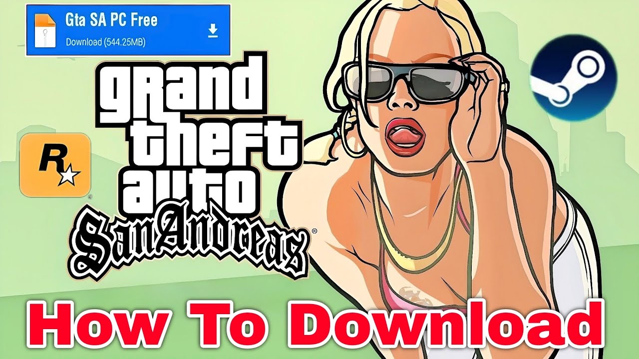 How to download gta san andreas on pc for free easily download gta san ...