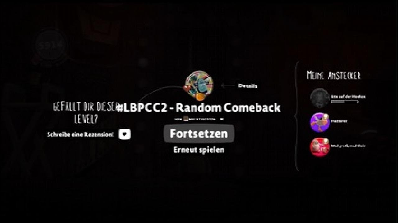 LittleBigPlanet™3 - #LBPCC2 - Random Comeback by MRLAZYVISION - YouTube