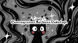 Tugas 1. Pemrograman Berbasis Dekstop Program Java untuk Aplikasi Sederhana.