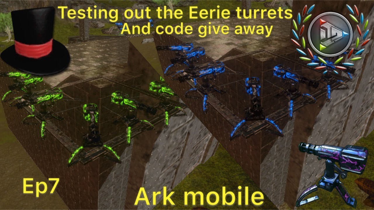 Testing Out The New Eerie Turrets And Working On The Dino Pen Ark