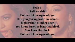 Beyonce ft. Jay Z - Upgrade U (Lyrics)