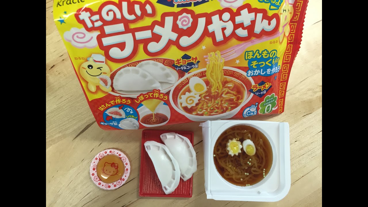 Como Fazer Popin Cookin Miniatura de Miojo , Docinho do Japao , たのしいラーメンやさん