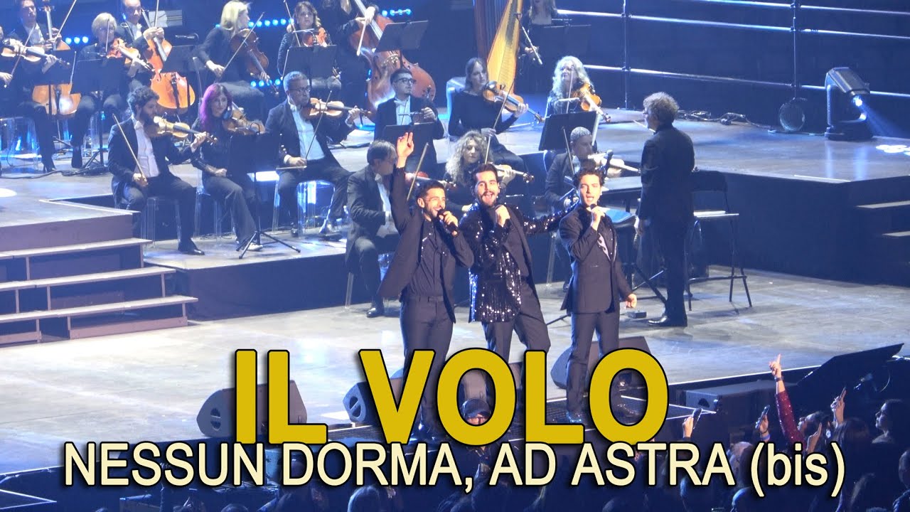 Il Volo - Nessun dorma, Ad Astra bis - Finale, inchino - Live Roma (Tutti per uno) - 21.01.2025