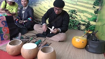 Không gian trưng bày tỉnh Hà Giang - Hát then đàn tính các dân tộc Tày, Nùng, Thái lần thứ VII