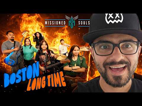 Missioned Souls covers Boston - Long Time | Reaction and Breakdown