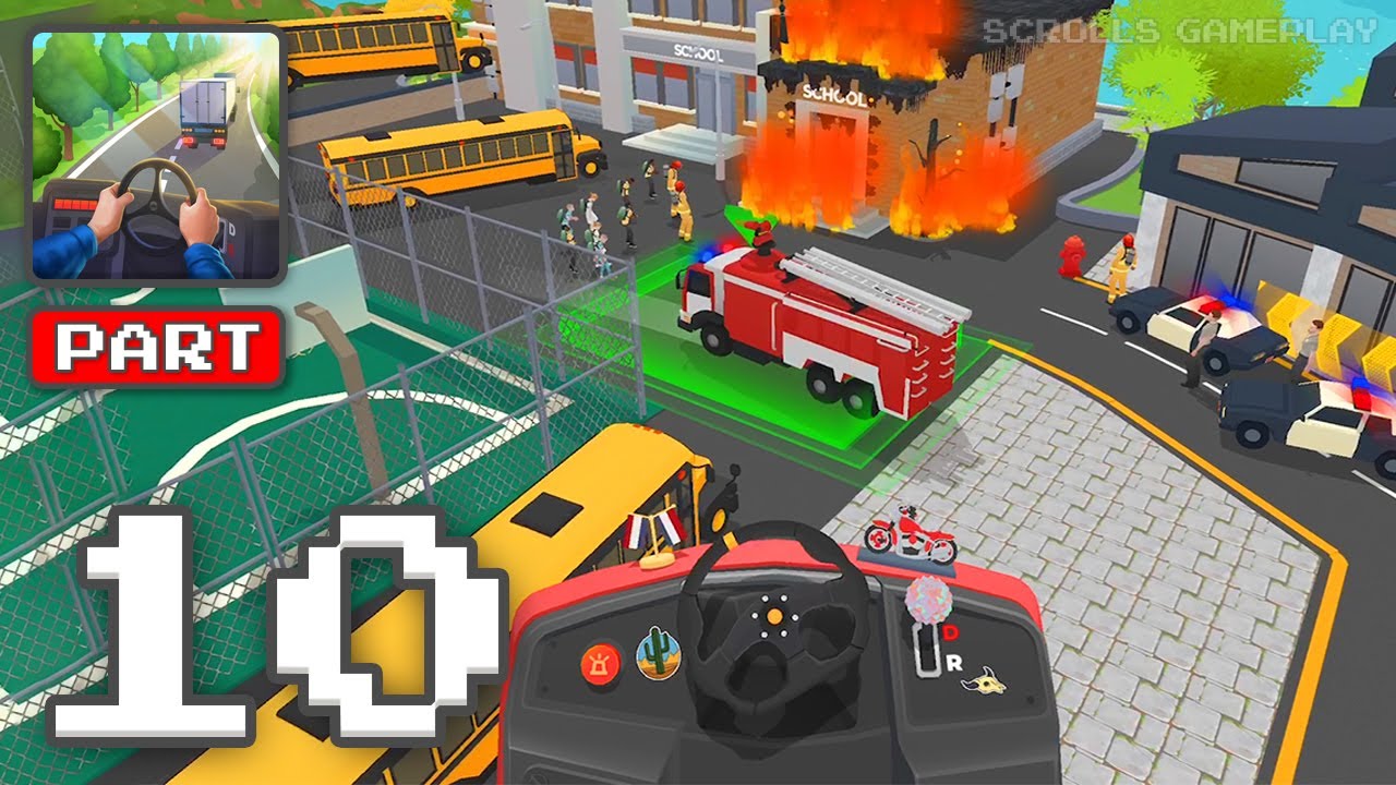 Vehicle Masters - Gameplay Walkthrough Part 10 - Rule the Roads with Superior Driving (iOS, Android)