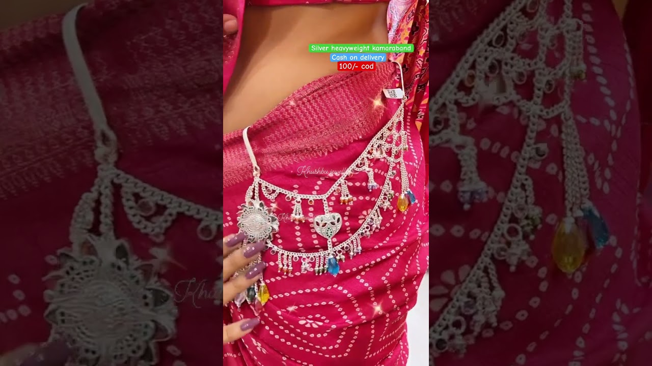 Heavyweight designer silver kamaraband, with70% discount on instant order 