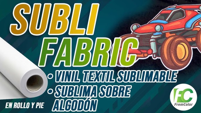 Tutorial para usar el vinil textil SUBLITEC 