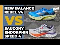 New balance rebel v4 vs saucony endorphin speed 4  which daily running shoe should you buy