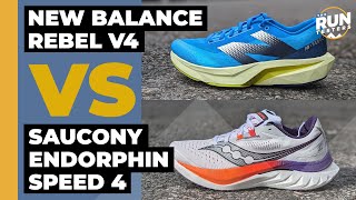 New Balance Rebel V4 Vs Saucony Endorphin Speed 4 | Which daily running shoe should you buy?