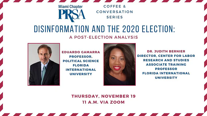 Disinformation and the 2020 Presidential Election:...