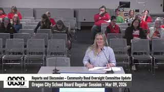 March 2026 CBOC Report at Board Meeting