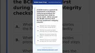 BCBA Mock Question in 60 Seconds