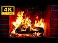 4K Fireplace Video Beautiful Crackling Fireplace With Fire Sounds Fireplace Ambience 