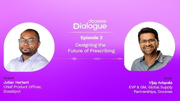 Doceree Dialogue - Ep 3 | Designing the Future of Prescribing ft Julian Herbert | Health Tech