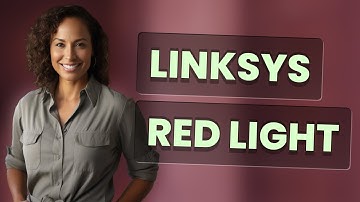 Why Does the Internet Light on Linksys Routers Blink Red?