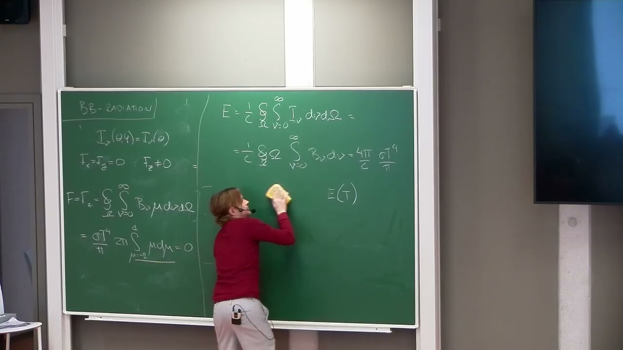 Radiation Processes in Astronomy: L4a - Blackbody Radiation II (including definition Teff)