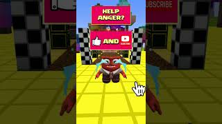 Inside Out Vs Laser 3 minecraft shorts