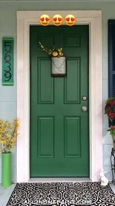 The perfect Front Door color?