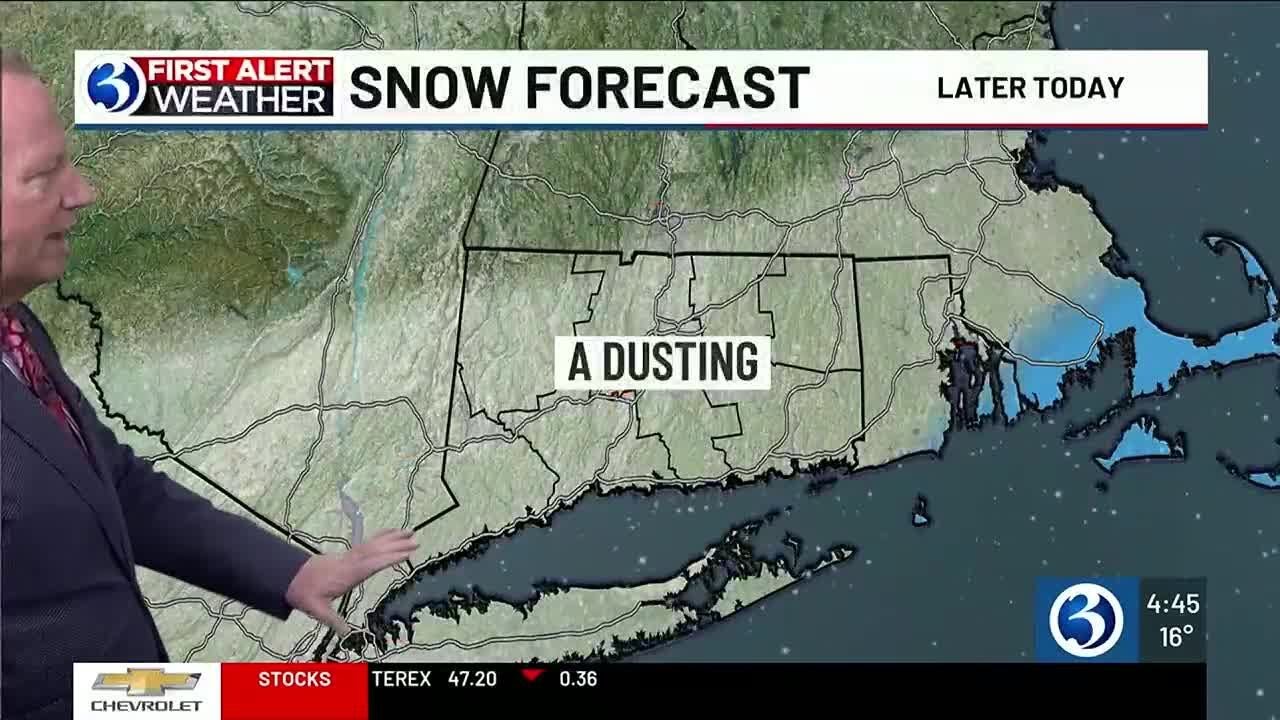 FORECAST: Light snow possible later today - YouTube