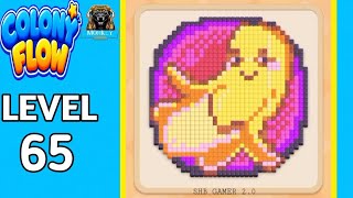🐜 Colony flow hard level 65 banana thinking solution and walkthrough for gameplay 