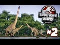 Therizinosaurus and the Long neck Paddock!!! - Jurassic World Evolution Modded Series | Ep2